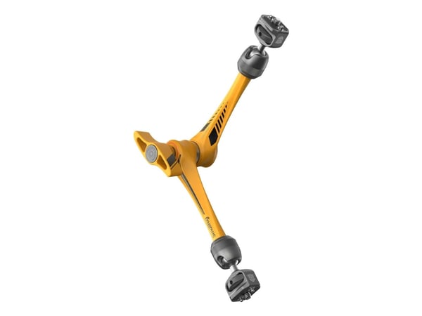 SmallRig 5521, Leddet rosettarm, Rustfritt stål, Gul, Aluminium, Silikon, Rustfritt stål, 1/4-20", 60 mm, 32 mm