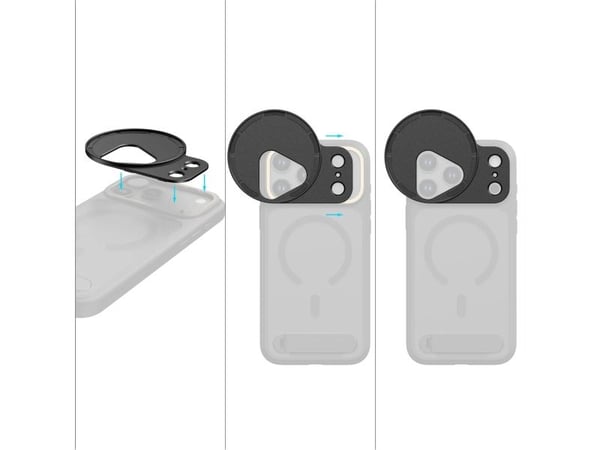 SmallRig 5548, Linssisovitin, musta, Apple, iPhone 17 Pro Max, 17,5 cm (6.9"), 67 mm