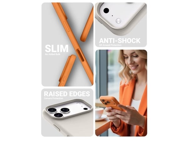 Crong , Etui, Apple, iPhone Air, 16,8 cm (6.6"), Svart