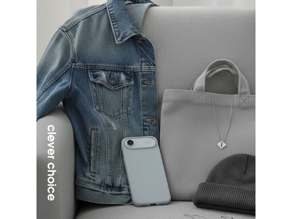 Crong , Etui, Apple, iPhone Air, 16,8 cm (6.6"), Lyseblå