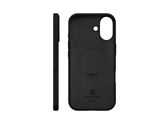 Crong Color Cover Magnetic, Etui, Apple, iPhone 17, 16 cm (6.3"), Svart