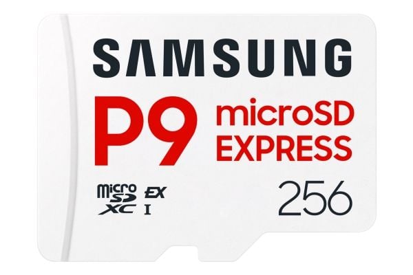 Samsung P9 Express MB-MK256T - Flashminnekort - 256 GB - A1 / Video Class V30 / UHS-I U3 - microSDXC Express - hvit