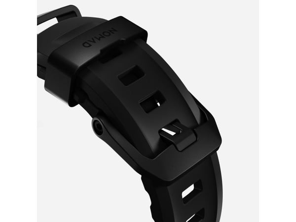 Nomad Rocky Point Band, Band, Smartklokke, Svart, Apple, Ultra / 46mm, Lær, Titan