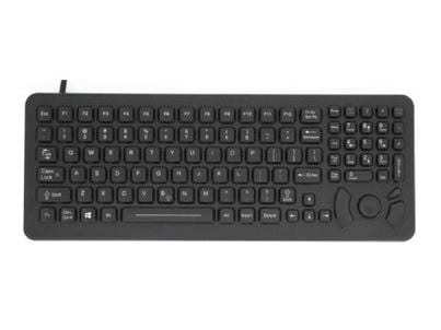 Honeywell - Tastatur - robust - med markørkontroll - bakbelysning - DB9