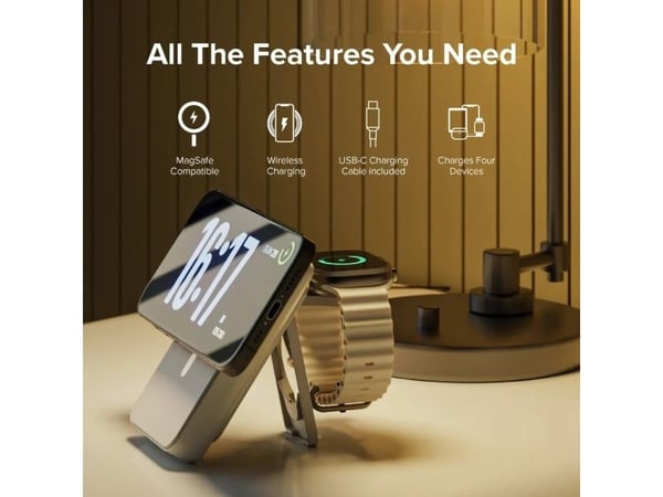ALOGIC Lift 4-in-1, 10000 mAh, Langaton lataaminen, Valkoinen