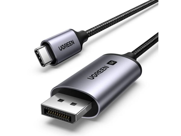 USB-kabel Ugreen USB-C till DisplayPort 3 m svart (25839)