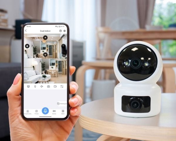Technaxx TX-327, IP-sikkerhetskamera, Innendørs, Trådløs, 15 m, Multi, Tak/vegg/skrivebord