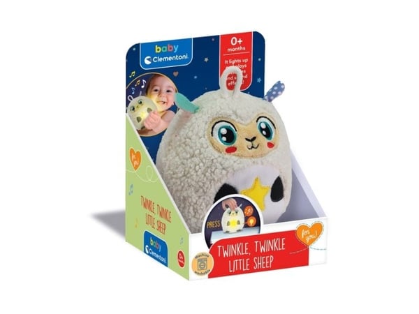 Clementoni Disney Baby 17499, Leke sau, Gir fra seg lyd, LR44, Batterier medfølger