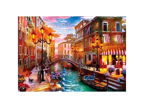 Clementoni Puzzle Compact Sunse over Venezia 500 brikker (35586)