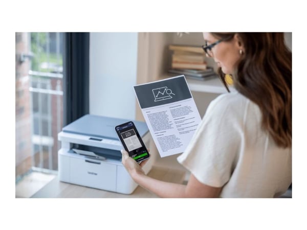 Brother DCP-L1630W - Multifunktionsskrivare - svartvit - laser - A4/Legal (media) - upp till 20 sidor/minut (kopiering) - upp till 20 sidor/minut (...