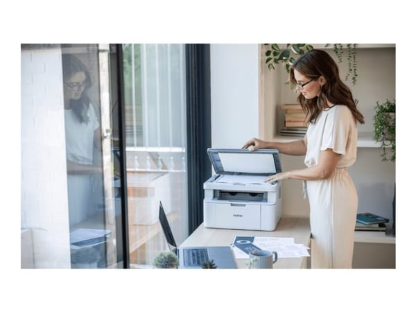 Brother DCP-L1630W - Multifunktionsskrivare - svartvit - laser - A4/Legal (media) - upp till 20 sidor/minut (kopiering) - upp till 20 sidor/minut (...