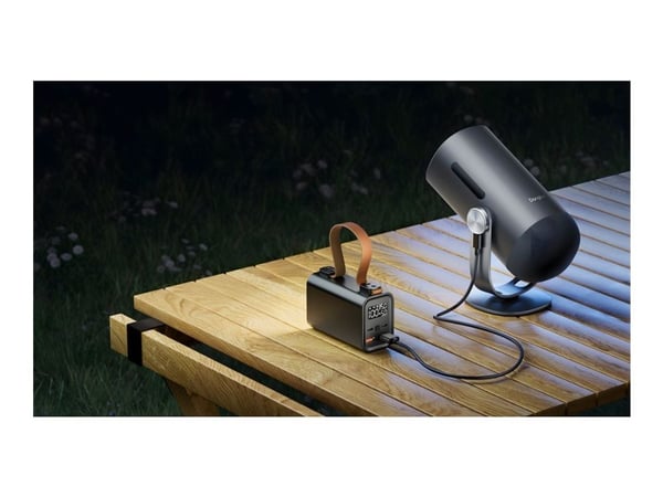 Dangbei Freedo bærbar projektor med stativ grå + PowerBank
