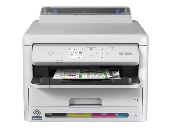 Epson WorkForce Pro WF-C5390DW - Skrivare - färg - Duplex - bläckstråle - A4/Legal - 4800 x 1200 dpi - upp till 25 sidor/minut (mono)/upp till 25 s...