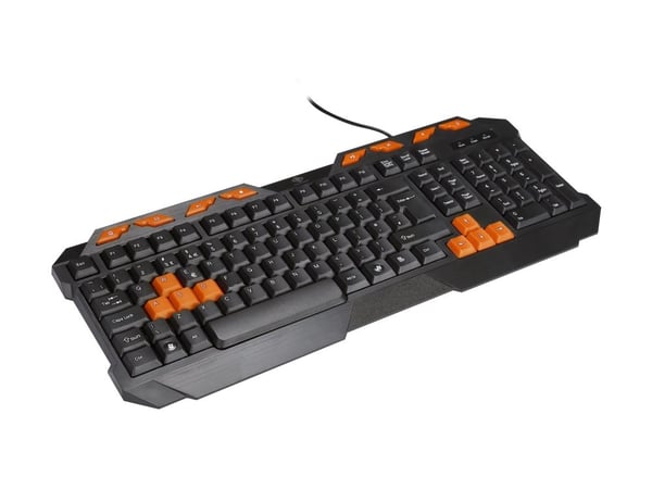 DELTACO GAMING GAM-024 - Tastatur - USB - Storbritannia - svart