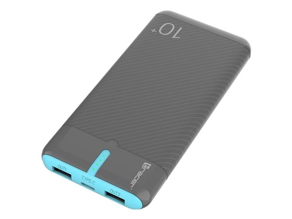 Tracer EnerGo, 10000 mAh, 3,7 V, sininen, harmaa