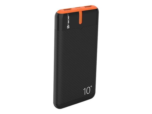 Tracer EnerGo, 10000 mAh, 3,7 V, Sort, Oransje Tracer EnerGo, 10000 mAh, 3,7 V, Sort, Oransje