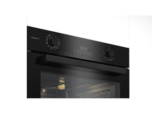 Beko BBIS17300BCS, Medium, Elektrisk ovn, 72 l, 3300 W, 72 l, Termo-ventilert