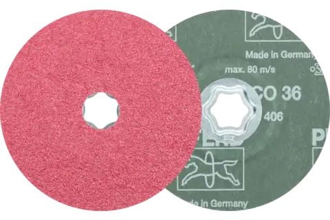 PFERD COMBICLICK fibre discs, 12,5 cm, 25 stykker