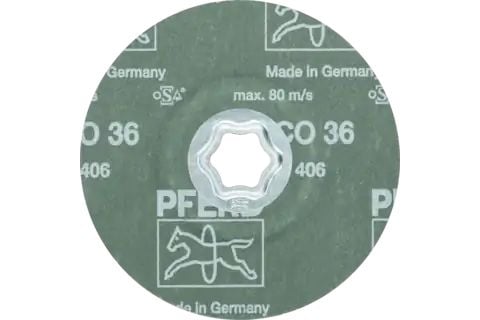 PFERD COMBICLICK fibre discs, 12,5 cm, 25 stykker