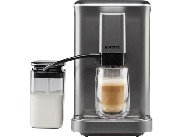 Gorenje GFACM20S - Automatisk kaffemaskin med melkeskummer - 20 bar