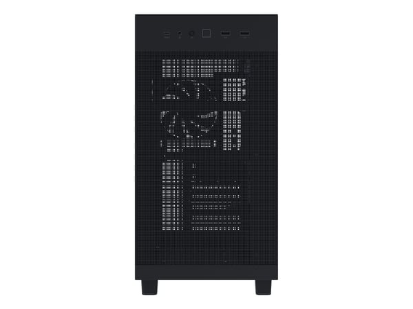 ASUS - - sidepanel med vindu (herdet glass) - ingen strømforsyning - USB/lyd