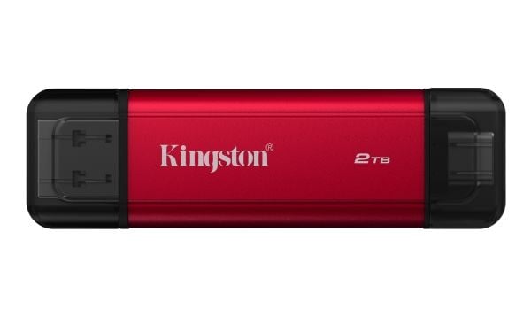 Kingston Dual - SSD - 2 TB - ekstern (bærbar) - USB 3.2 Gen 2
