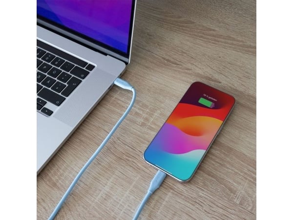 InLine 35891B, 1 m, USB C, USB C, USB 2.0, 0,48 Gbit/s, sininen, sininen