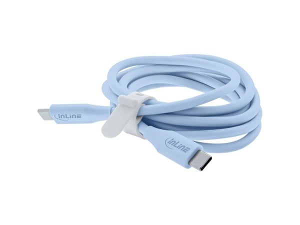 InLine 35892B, 2 m, USB C, USB C, USB 2.0, 0,48 Gbit/s, sininen, sininen