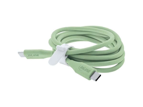 InLine 35892G, 2 m, USB C, USB C, USB 2.0, 0,48 Gbit/s, Vihreä