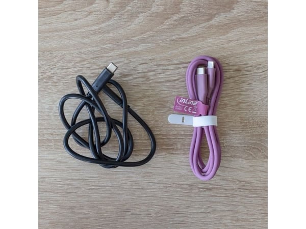 InLine 35892P, 2 m, USB C, USB C, USB 2.0, 0,48 Gbit/sek, Fiolett