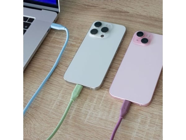 InLine 35892P, 2 m, USB C, USB C, USB 2.0, 0,48 Gbit/sek, Fiolett