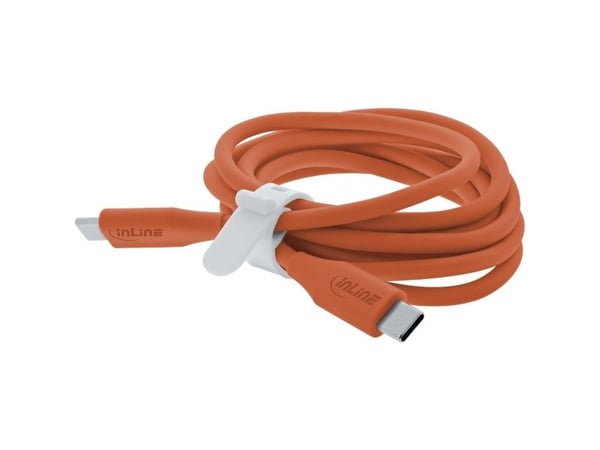 InLine 35895O, 0,5 m, USB C, USB C, USB 2.0, 0,48 Gbit/s, Oranssi
