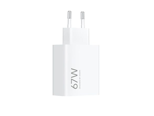 Xiaomi MDY-12-EJ - Strømadapter - 67 watt - 3 A (USB) - på kabel: USB-C - hvit