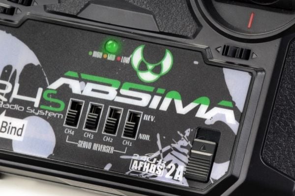 Absima 2320126, koblinger, metall, svart