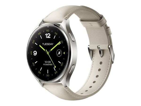 Xiaomi Watch 2 - Smartklokke med stropp - håndleddstørrelse: 140-210 mm - display 1.43" - 32 GB - Bluetooth, Wi-Fi - 36.8 g - titangrå