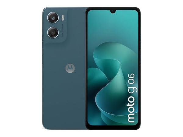 Motorola moto g06 , 17,5 cm (6,88"), 4 Gt, 256 Gt, 50 MP, Android 15, Sininen