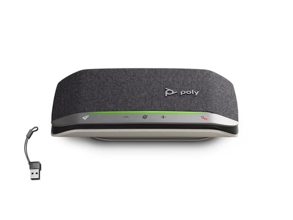 HP Poly Sync 20 - Smart høyttalertelefon - Bluetooth - kablet, trådløs - USB-A, USB-C - svart - Zoom Certified