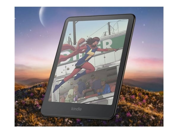 Amazon Kindle Colorsoft - 1. generasjon - eBook-leser - 16 GB - 7" farge/monokrom (dobbeltlag) - berøringsskjerm - Bluetooth, Wi-Fi - svart