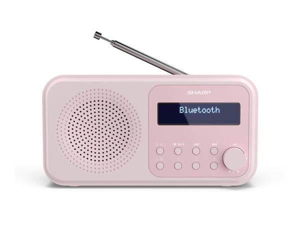 Sharp Tokyo DR-P420 - Bærbar DAB-radio - blomsterrosa
