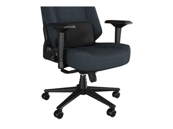 Genesis Nitro 800 - Spillestol - ergonomisk - rektangulær - armlener - T-formet - tipping - stoff - svart, grå