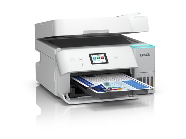 Epson EcoTank ET-4956 - Multifunksjonsskriver - farge - ink-jet - ITS - A4/Letter (medie) - opp til 12 spm (kopiering) - opp til 18 spm (trykking) ...