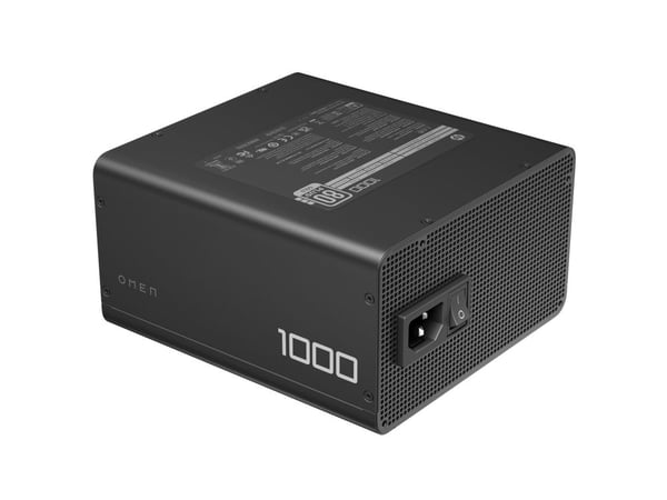 OMEN by HP - Nätaggregat (intern) - EPA90 - ATX12V 3.1 - 80 PLUS Gold - AC 100-240 V - 1000 Watt - Europa - svart
