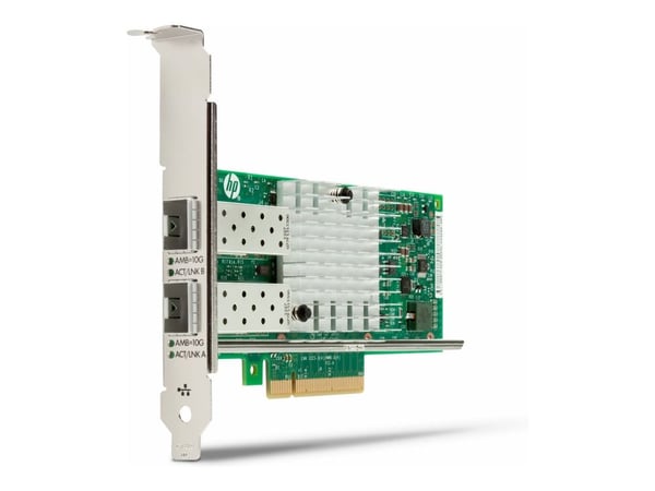Intel X550-T2 - Nettverksadapter - PCIe 3.0 x4 - 10Gb Ethernet x 2 - for Workstation Z2 G4, Z2 G5, Z2 G8, Z2 G9, Z4 G4, Z6 G4, Z8 G4; ZCentral 4R