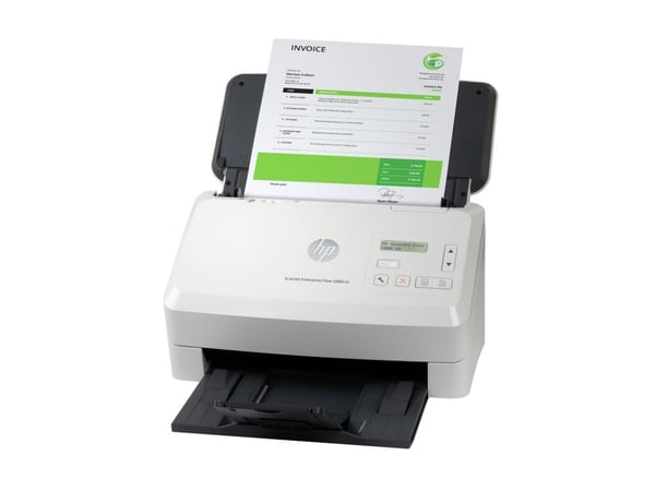 HP ScanJet Enterprise Flow 5000 s5 - Dokumentskanner - CMOS / CIS - Dupleks - 216 x 3100 mm - 600 dpi x 600 dpi - inntil 65 spm (mono) / inntil 65 ...