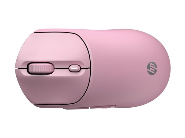 HP 400 Quiet Wireless Mouse, Ambidextrous, RF trådløs + Bluetooth, 6000 dpi, Rosa