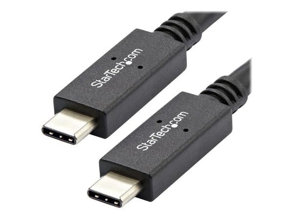 StarTech USB C Cable - 3 ft / 1m - with Power Delivery (USB PD) - Power Pass Through Charging - USB to USB Cord (USB31C5C1M) - USB-kabel - USB-C (h...