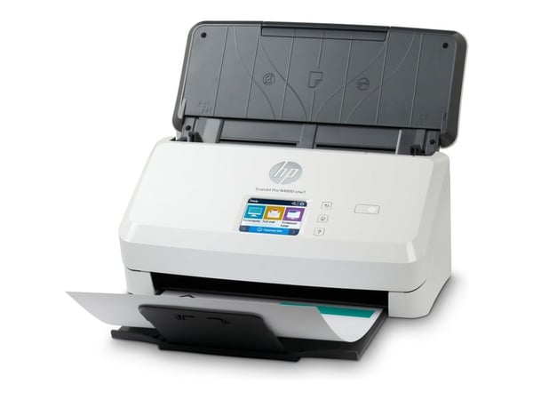 HP Scanjet Pro N4000 snw1 Sheet-feed - Dokumentskanner - CMOS/CIS - Duplex - 216 x 3100 mm - 600 dpi x 600 dpi - upp till 40 sidor/minut (mono) - A...