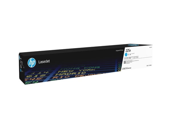 HP LaserJet Original 225A -tonerpatron, cyan, 40000 Sider, Blå, 1 stk