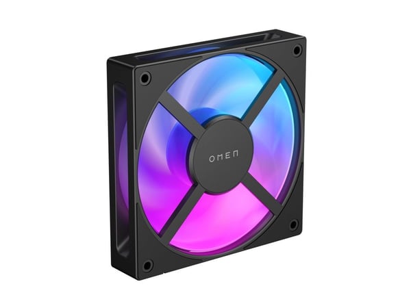 HP OMEN 120 mm:n tuuletin – yhden pakkaus, musta, musta