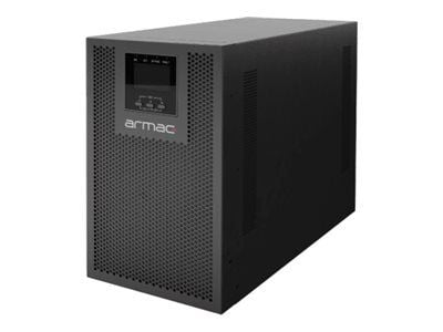 Armac Office - UPS - on-line, PF1, LCD, metal case, dust free - AC 230 V - 2000 watt - 2000 VA - enkeltfase - 9 Ah - RS-232, USB - utgangskontakter...